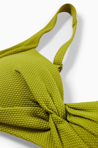 Damen - Bikini-Top - Bandeau - wattiert - LYCRA® XTRA LIFE™ - grün