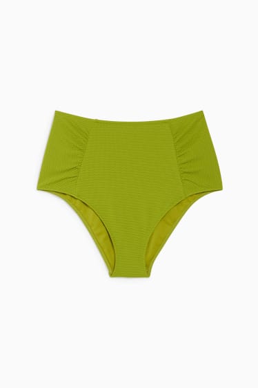 Dámské - Spodní díl bikin - mid waist - LYCRA® XTRA LIFE™ - zelená