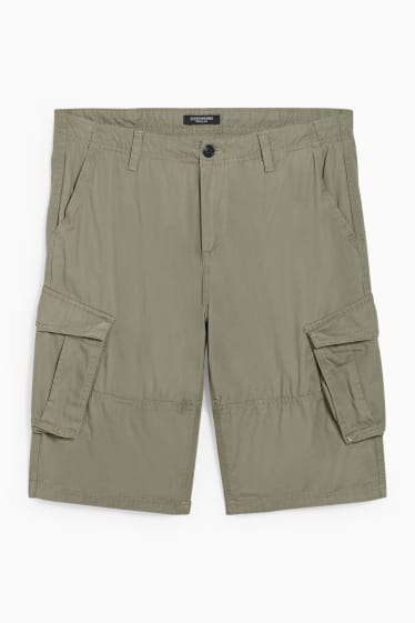 Home - Pantalons curts cargo - verd
