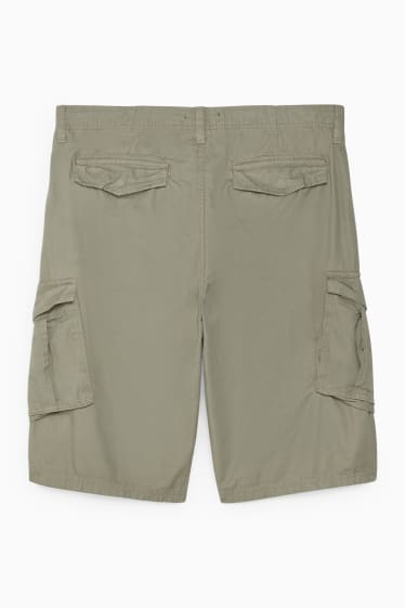 Herren - Cargoshorts - grün