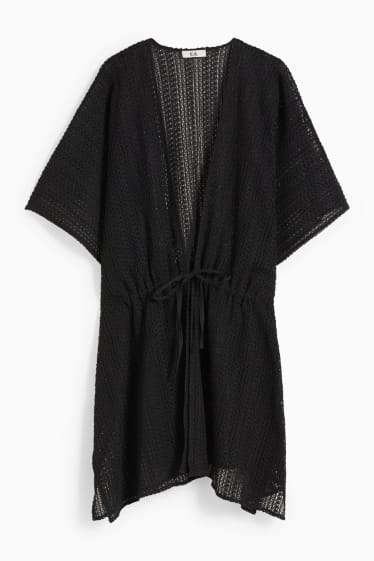Damen - Kimono - schwarz