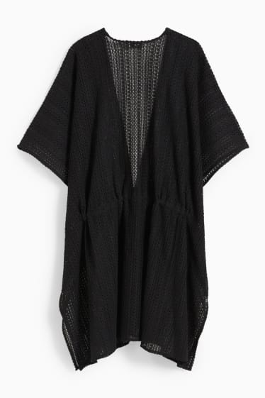 Damen - Kimono - schwarz