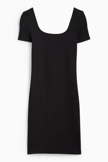 Femmes - CLOCKHOUSE - robe T-shirt - noir