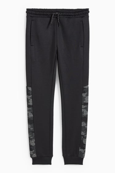 Copii - Pantaloni de trening - negru