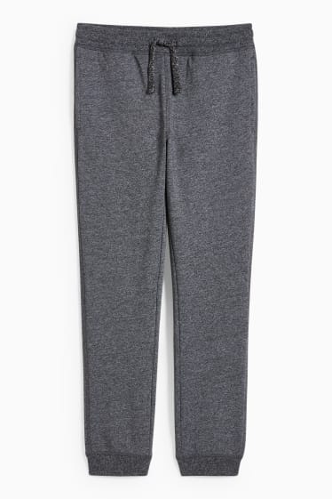 Enfants - Pantalon de jogging - gris foncé