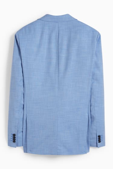 Pánské - Oblekové sako - regular fit - Flex - LYCRA® - světle modrá