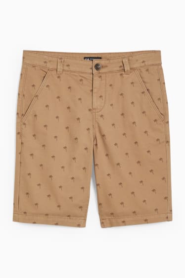 Nen - Bermudes - estampades - marró clar