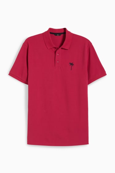 Hombre - Polo - fucsia