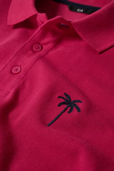 Herren - Poloshirt - pink