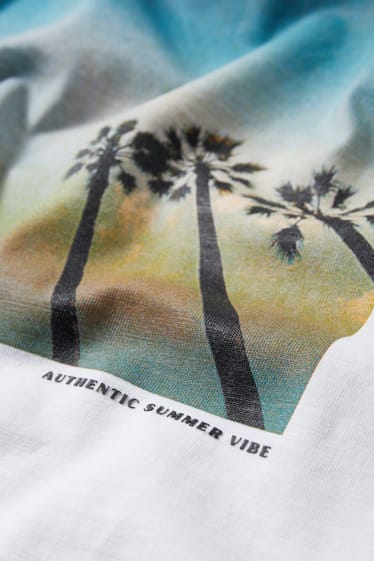 Uomo - T-shirt - bianco