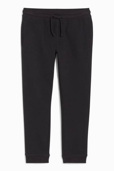 Kinder Buben - Jogginghose - genderneutral - schwarz