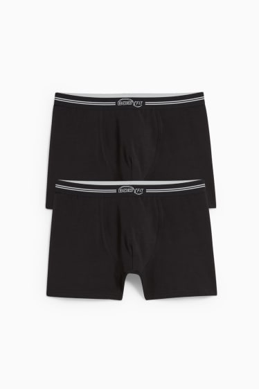 Hommes - Lot de 2 - boxers - noir