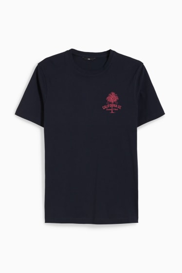 Men - T-shirt - dark blue