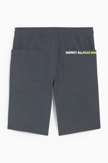 Nen - Pantalons curts - gris fosc