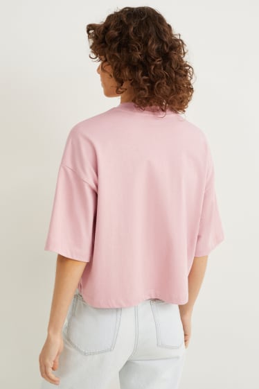 Damen - T-Shirt - rosa