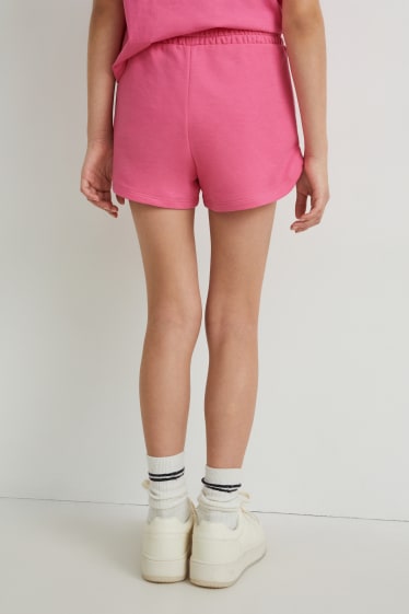 Kinder - Sweatshorts - pink