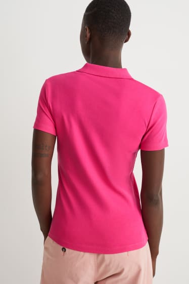 Damen - Poloshirt - pink