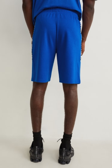 Men - Sweat shorts - blue
