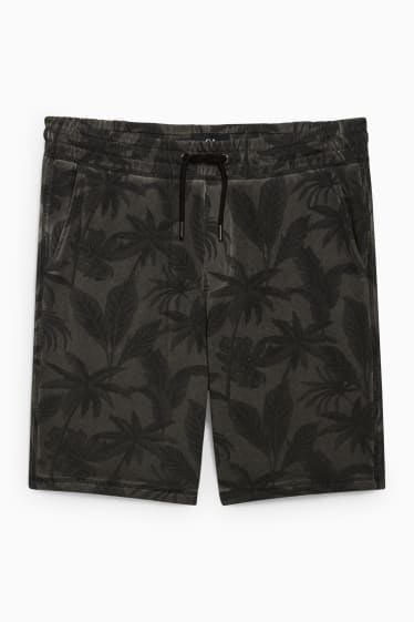 Herren - Sweatshorts - schwarz