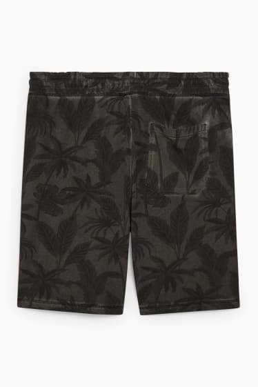 Herren - Sweatshorts - schwarz