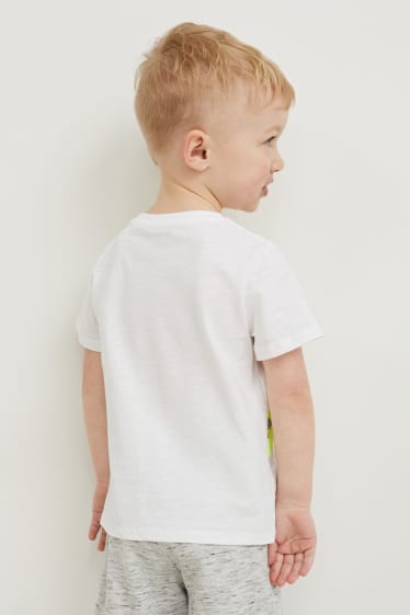 Copii - Tricou cu mânecă scurtă - alb