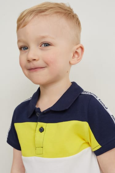 Kinderen - Set van 2 - poloshirt - geel