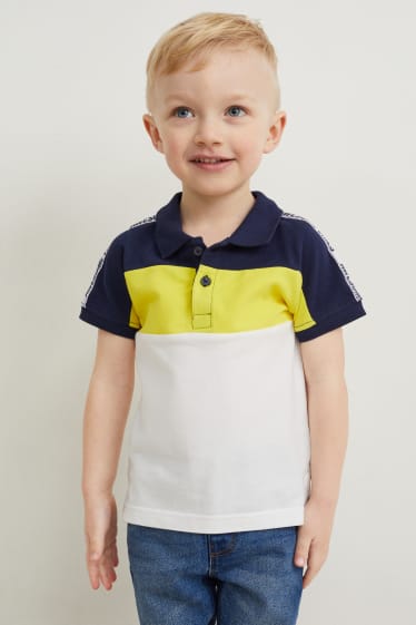 Kinder - Multipack 2er - Poloshirt - gelb