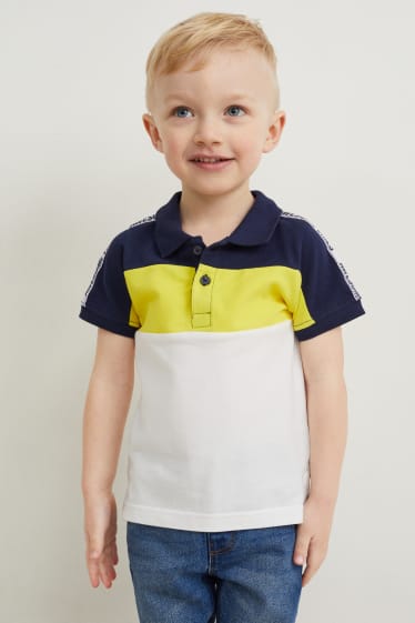 Niños - Pack de 2 - polos - amarillo