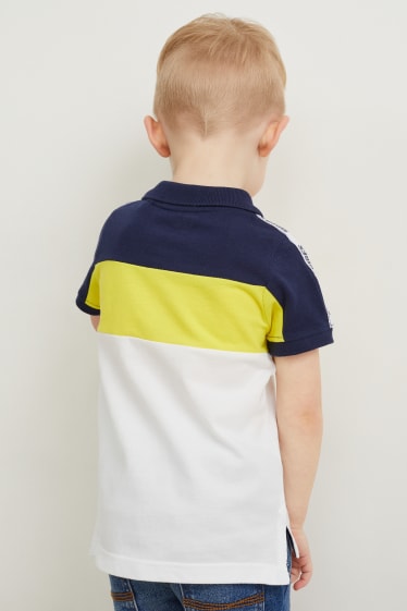 Kinderen - Set van 2 - poloshirt - geel