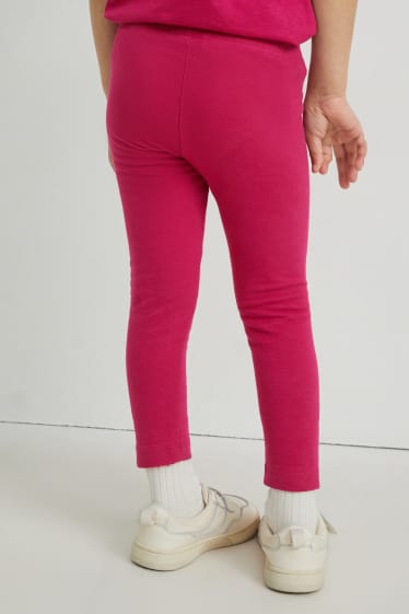 Bambini - Leggings termici - fucsia