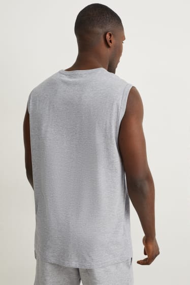 Herren - Tank Top - grau-melange