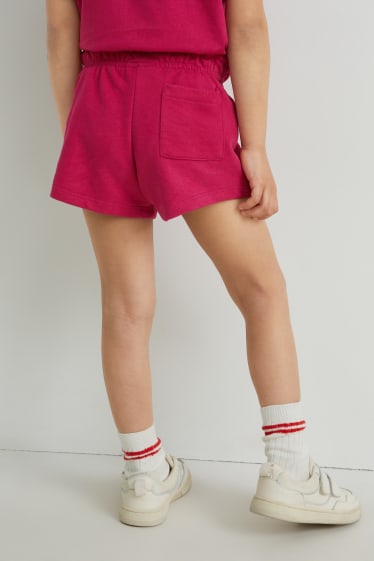 Bambini - Shorts di felpa - rosa scuro