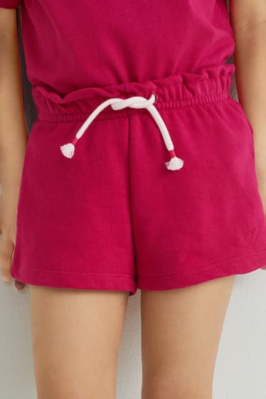 Bambini - Shorts di felpa - rosa scuro
