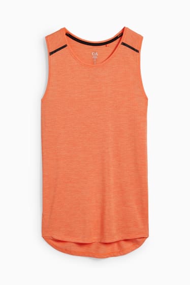 Men - Active vest top - orange