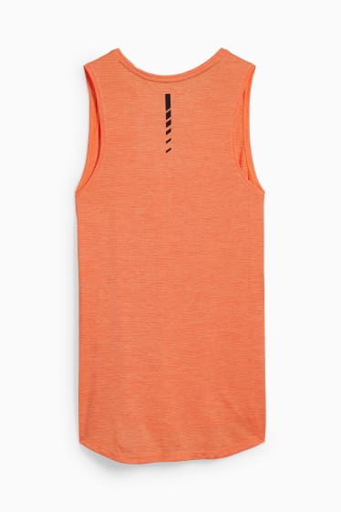 Heren - Sport-tanktop - oranje