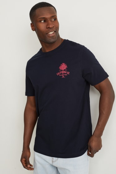 Men - T-shirt - dark blue