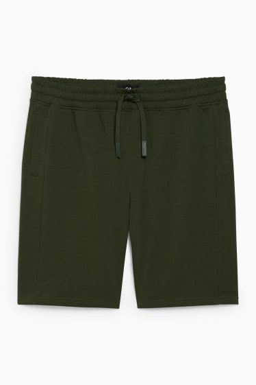 Herren - Sweatshorts - dunkelgrün