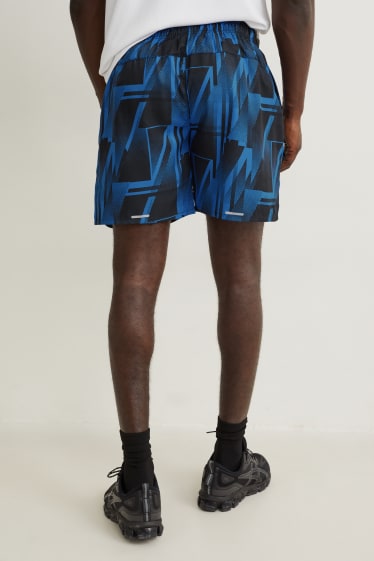 Hommes - Short de sport - bleu foncé