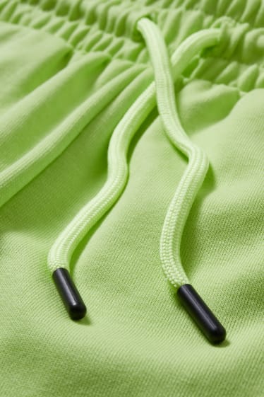 Men - Sweat shorts - light green