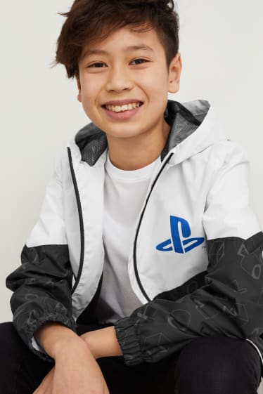 Enfants - PlayStation - veste avec capuche - blanc