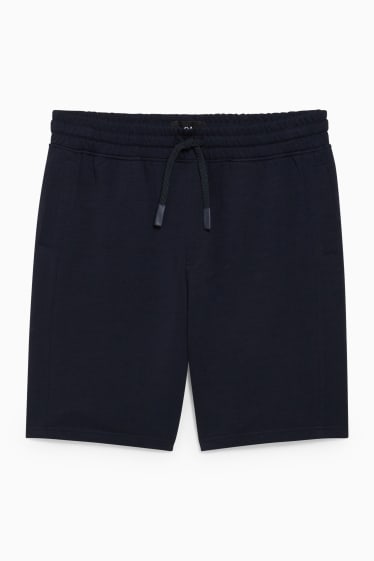 Men - Sweat shorts - dark blue