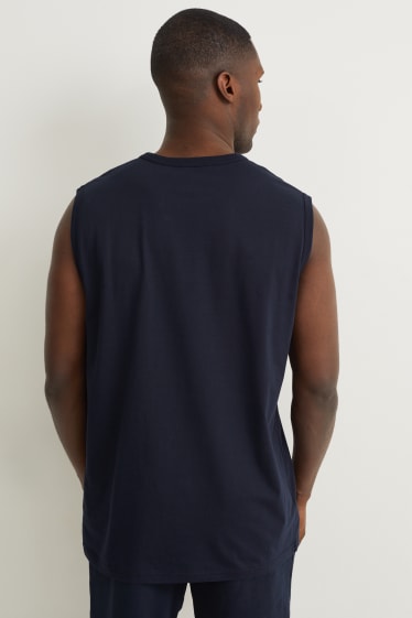 Men - Vest top - dark blue
