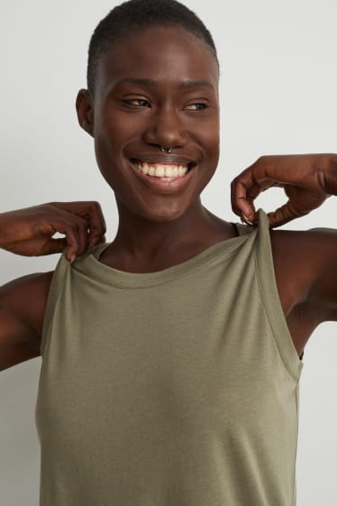 Mujer - Camiseta sin mangas - verde