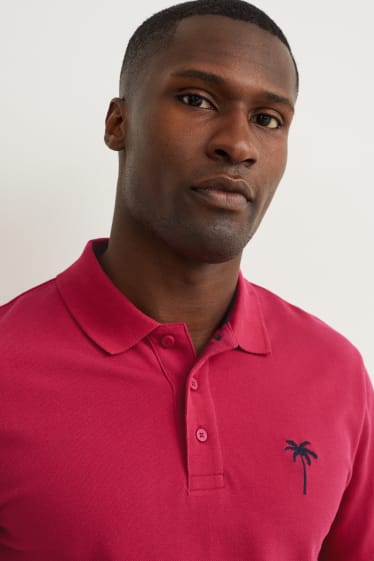 Uomo - Polo - fucsia