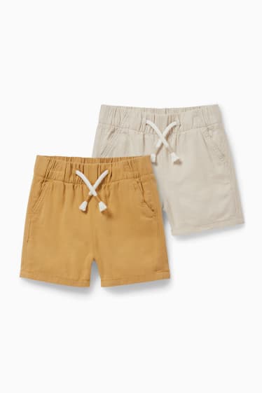 Baby Buben - Multipack 2er - Baby-Shorts - gelb