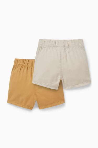 Baby Buben - Multipack 2er - Baby-Shorts - gelb