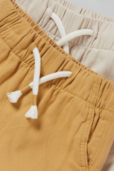 Baby Buben - Multipack 2er - Baby-Shorts - gelb