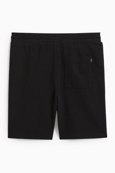 Herren - Sweatshorts - schwarz