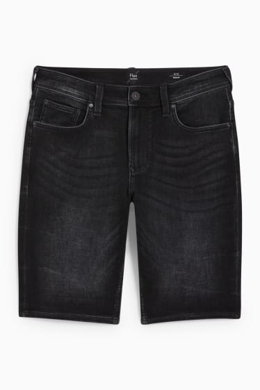 Hommes - Short en jean - Flex jog denim - LYCRA® - jean gris foncé