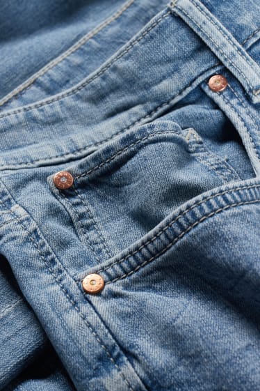 Pánské - Straight jeans - džíny - světle modré